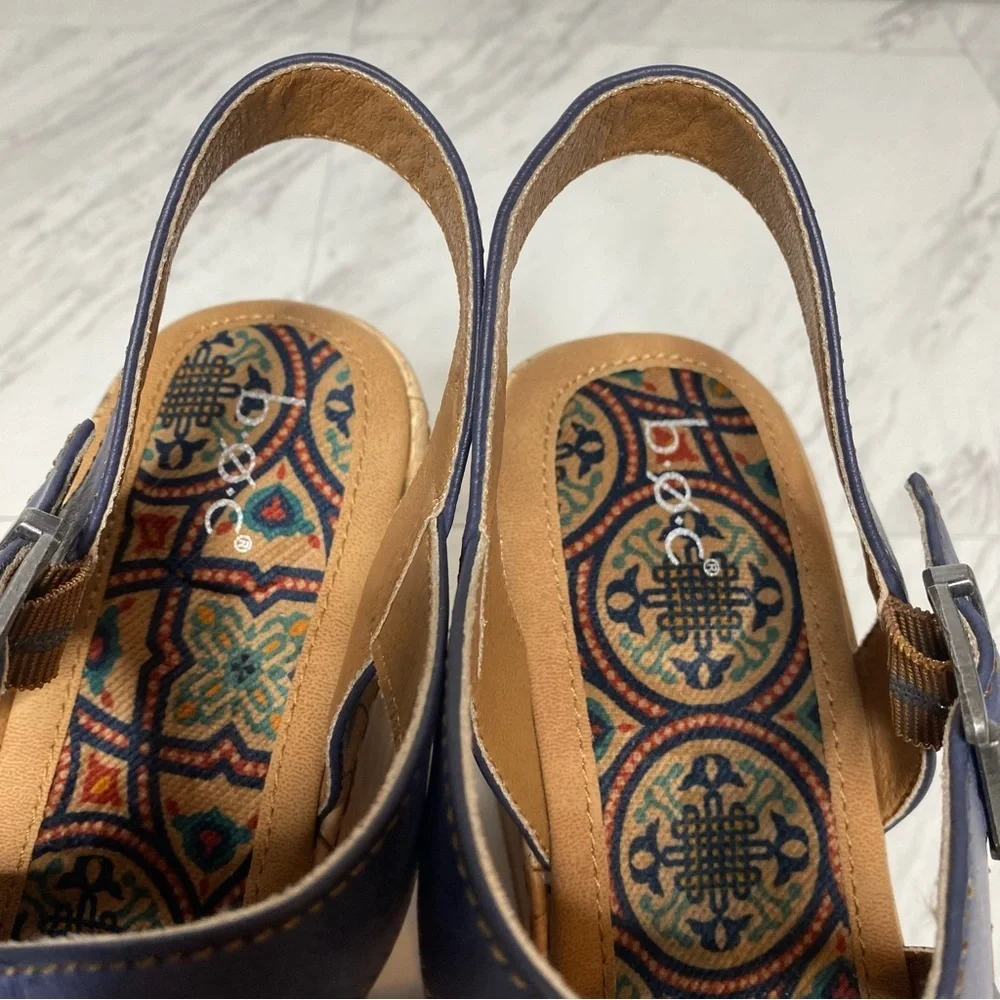 New! BOC Born Chiana Cork Wedge Sandal 11M